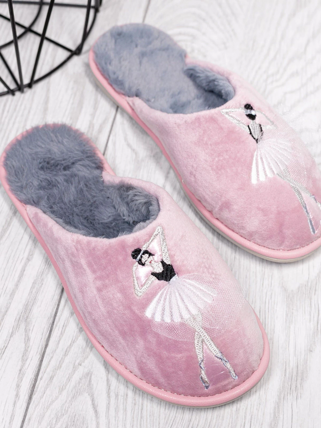 Тапки ISSA Plus модель OB3-16_pink Фото