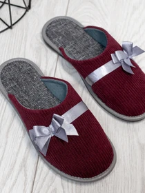 Капці ISSA Plus модель OB3-17_burgundy Фото