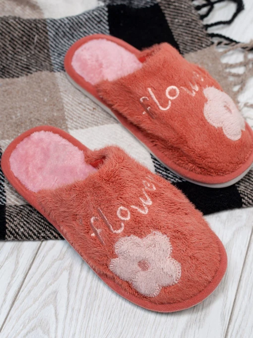 Тапки ISSA Plus модель OB3-23_terracotta Фото