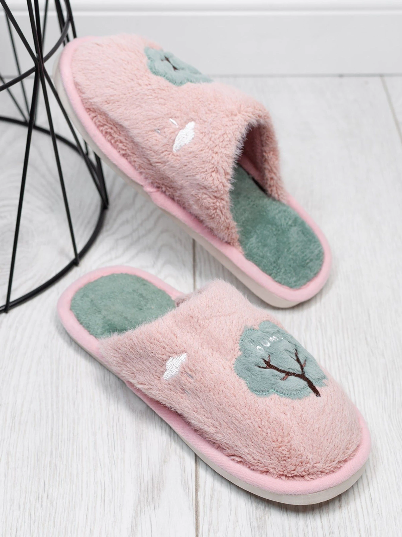 Тапки ISSA Plus модель OB3-24_pink Фото