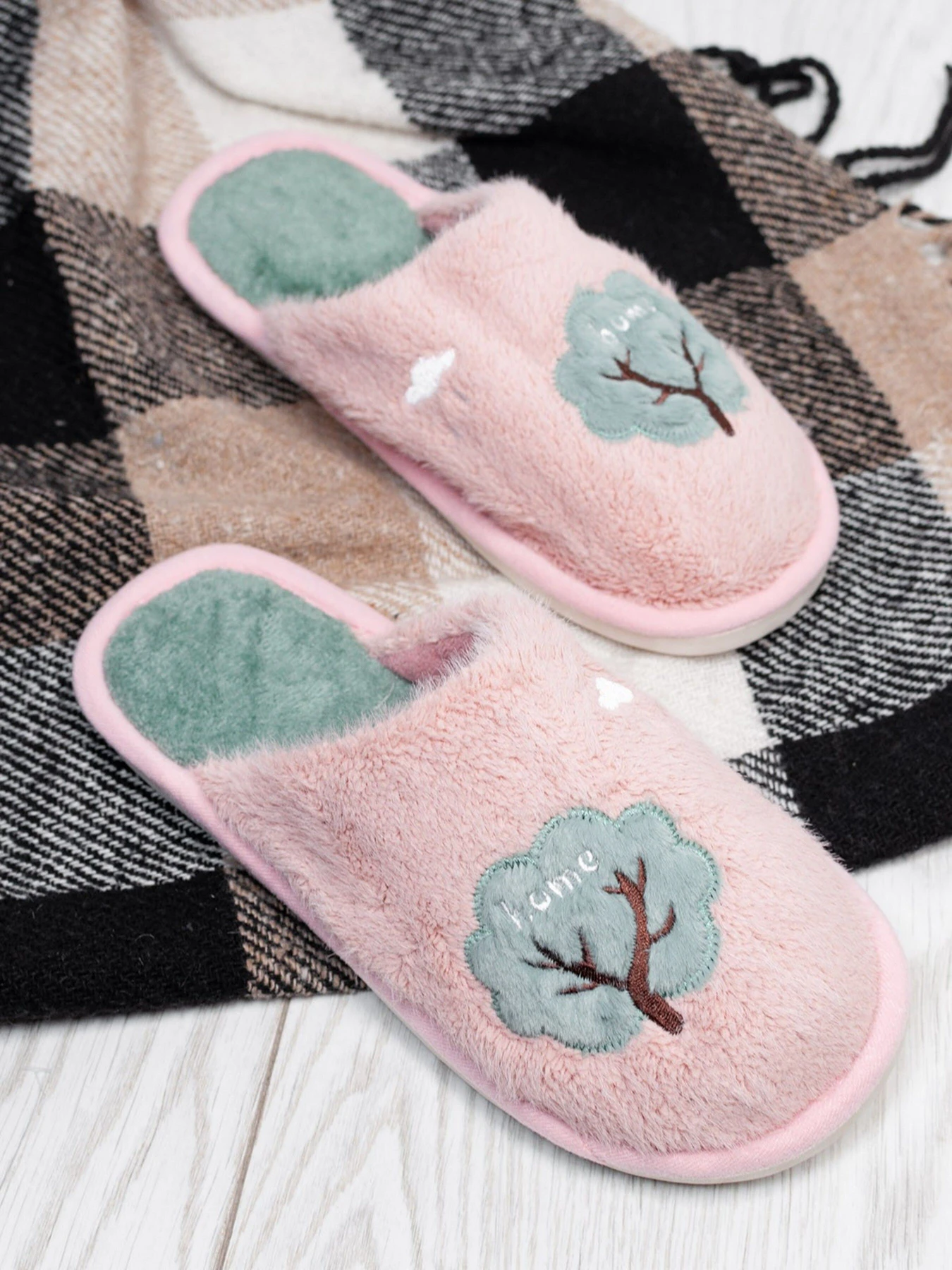 Тапки ISSA Plus модель OB3-24_pink Фото