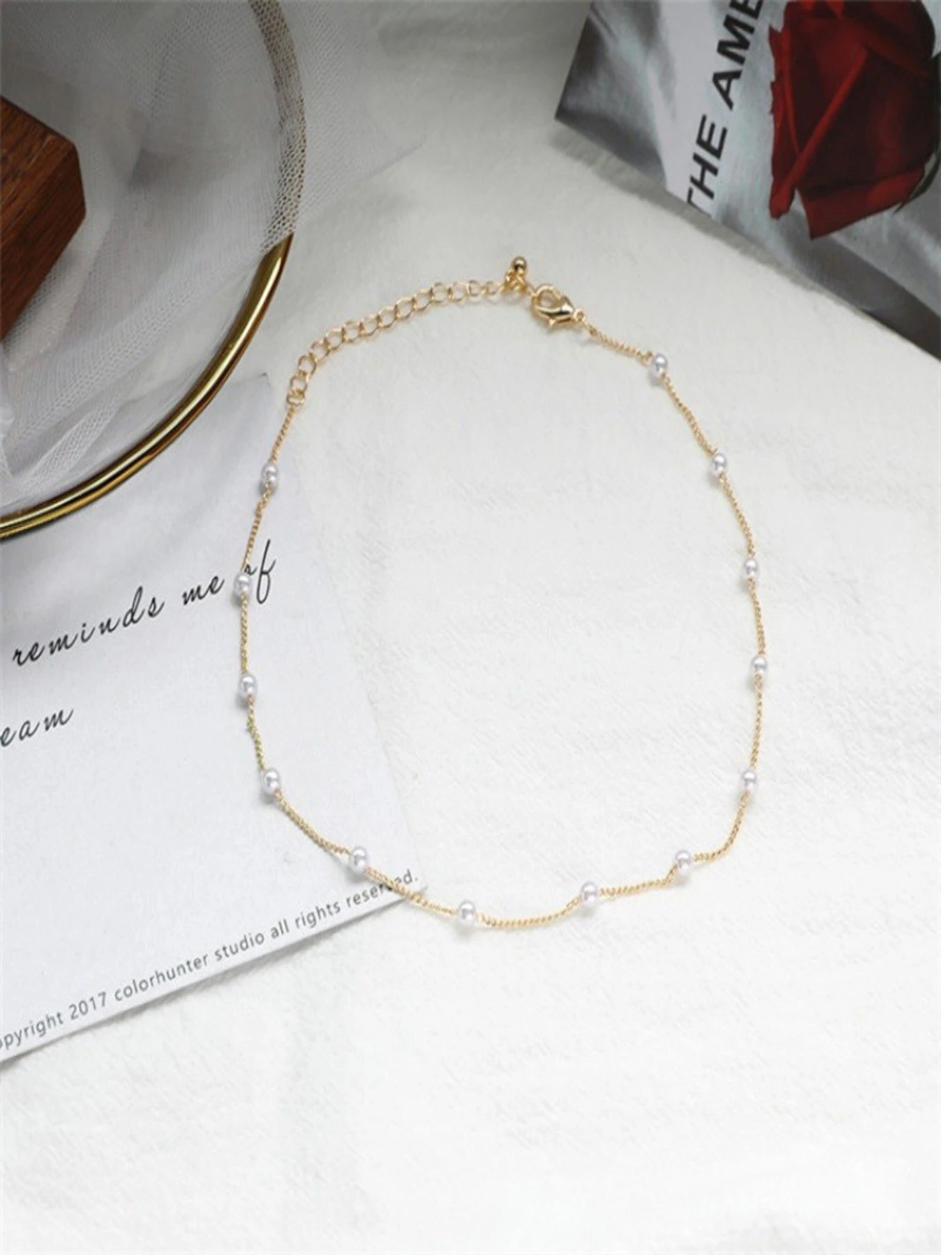 Цепочки ISSA Plus модель AK-231_gold Фото