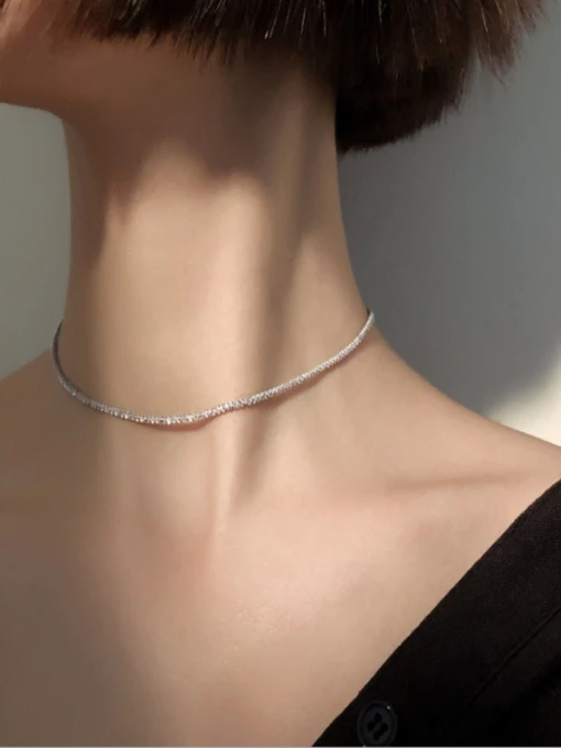Цепочки ISSA Plus модель AK-232_silver Фото