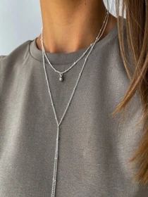 Цепочки ISSA Plus модель AK-239_silver Фото