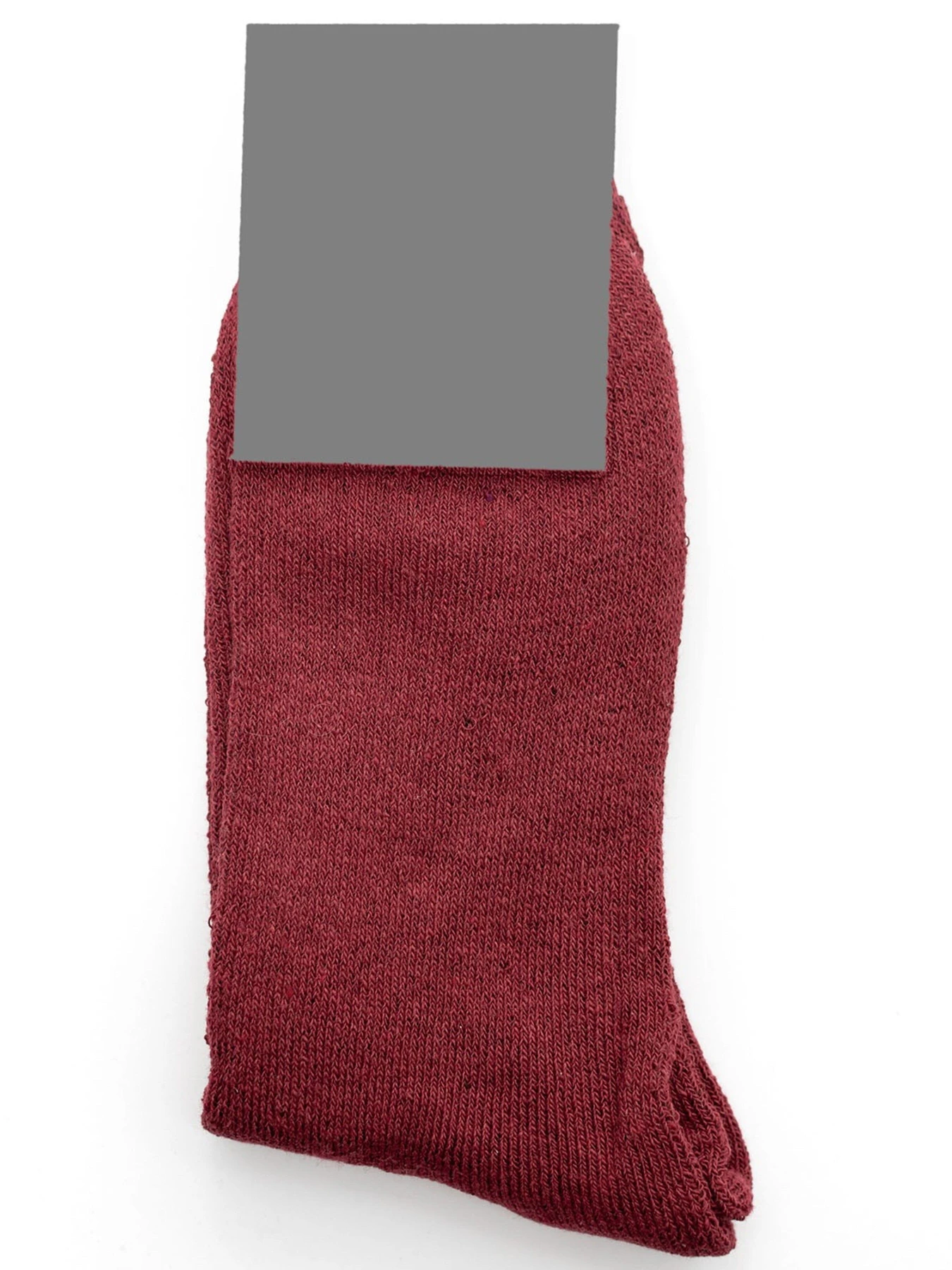Носки и гольфы ISSA Plus модель NS-211_burgundy Фото