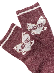 Носки и гольфы ISSA Plus модель NS-212_burgundy Фото