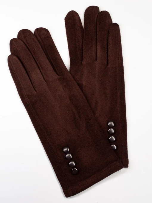 Рукавиці та рукавички ISSA Plus модель PE-08_darkbrown Фото