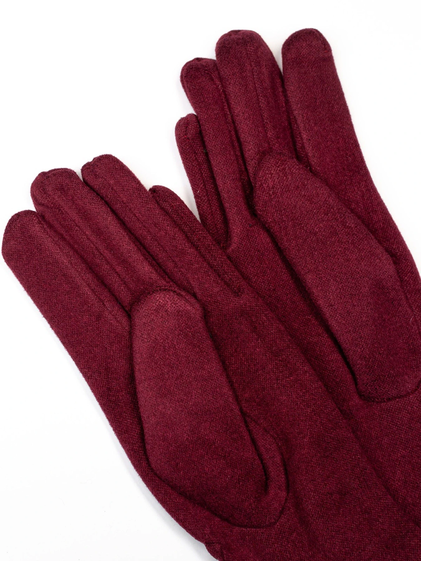 Перчатки и варежки ISSA Plus модель PE-22_burgundy Фото