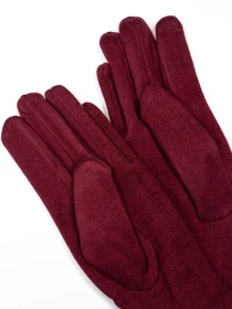Перчатки и варежки ISSA Plus модель PE-22_burgundy Фото