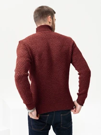 Светри та кардигани ISSA Plus модель GN4-87_burgundy Фото