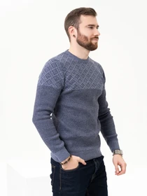 Светри та кардигани ISSA Plus модель GN4-88_blue Фото
