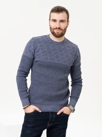 Светри та кардигани ISSA Plus модель GN4-88_blue Фото