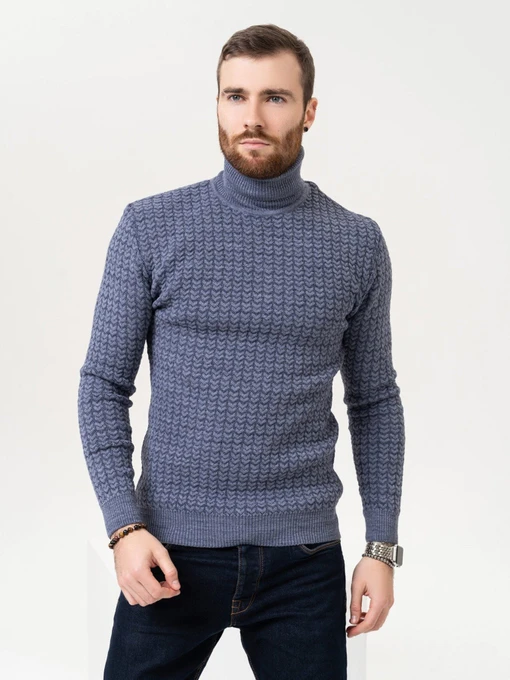 Свитры и кардиганы ISSA Plus модель GN4-90_blue Фото