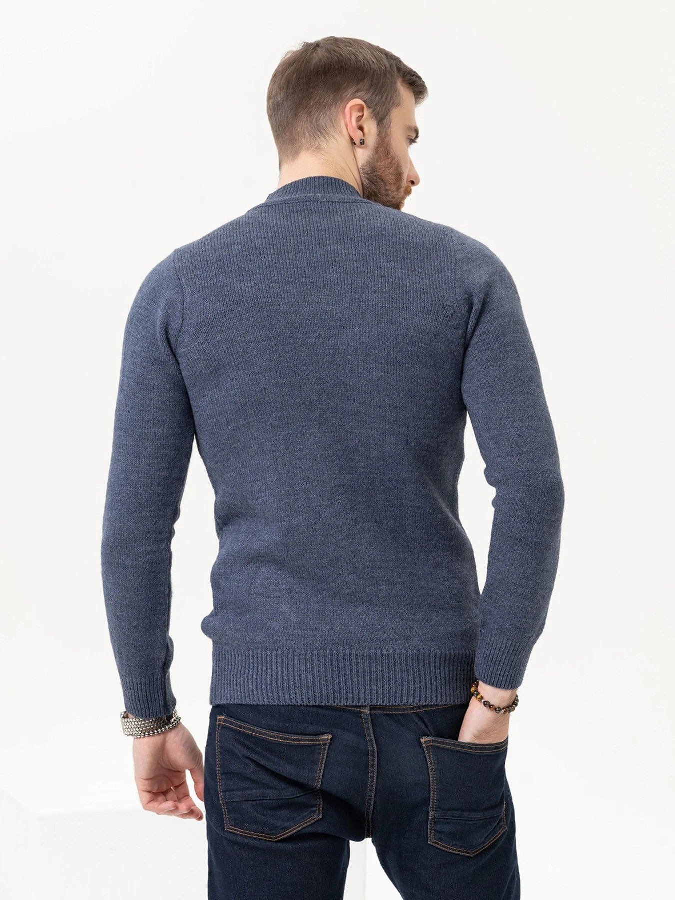 Светри та кардигани ISSA Plus модель GN4-97_blue Фото
