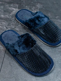 Тапки ISSA Plus модель GOB3-26_darkblue Фото