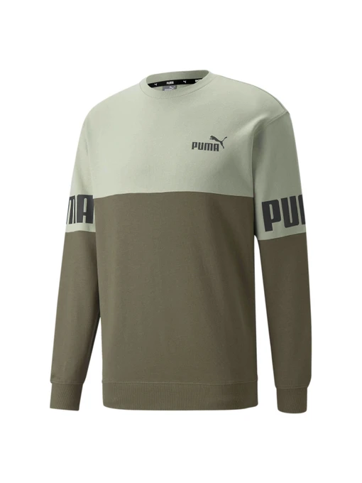 Худи и свитшоты PUMA Power Colorblock Crew модель 848008 Фото