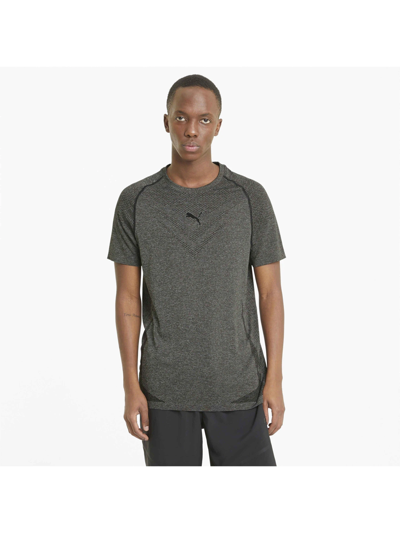 Футболки и поло PUMA Train Tech Evoknit Ss Tee модель 520111 Футболки и поло PUMA Train Tech Evoknit Ss Tee модель 520111 Фото
