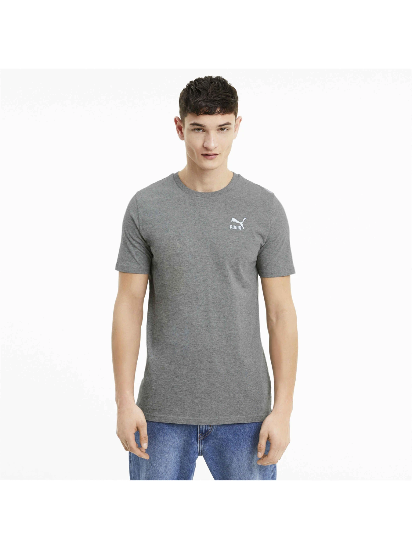 Футболки і поло PUMA Classics Logo Tee Embr. модель 597755 Футболки і поло PUMA Classics Logo Tee Embr. модель 597755 Фото