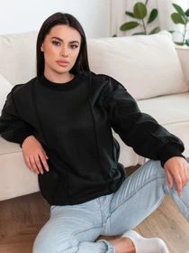 Худі та світшоти ISSA Plus модель 13674_black Фото