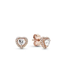 Серьги-гвоздики PANDORA Moments модель 288427C01 Фото