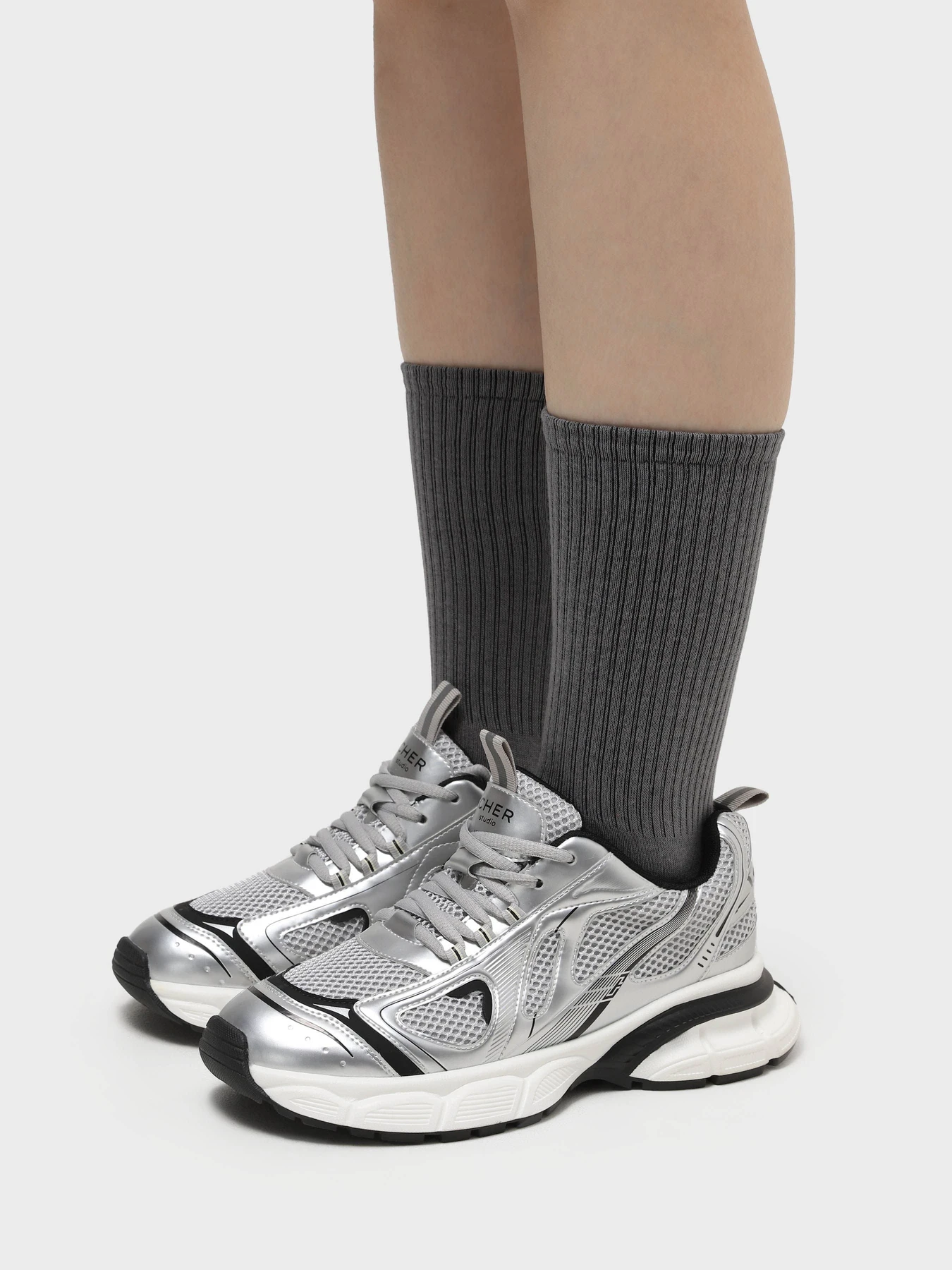Носки и гольфы Bezlad модель socksbasicgrayten Фото