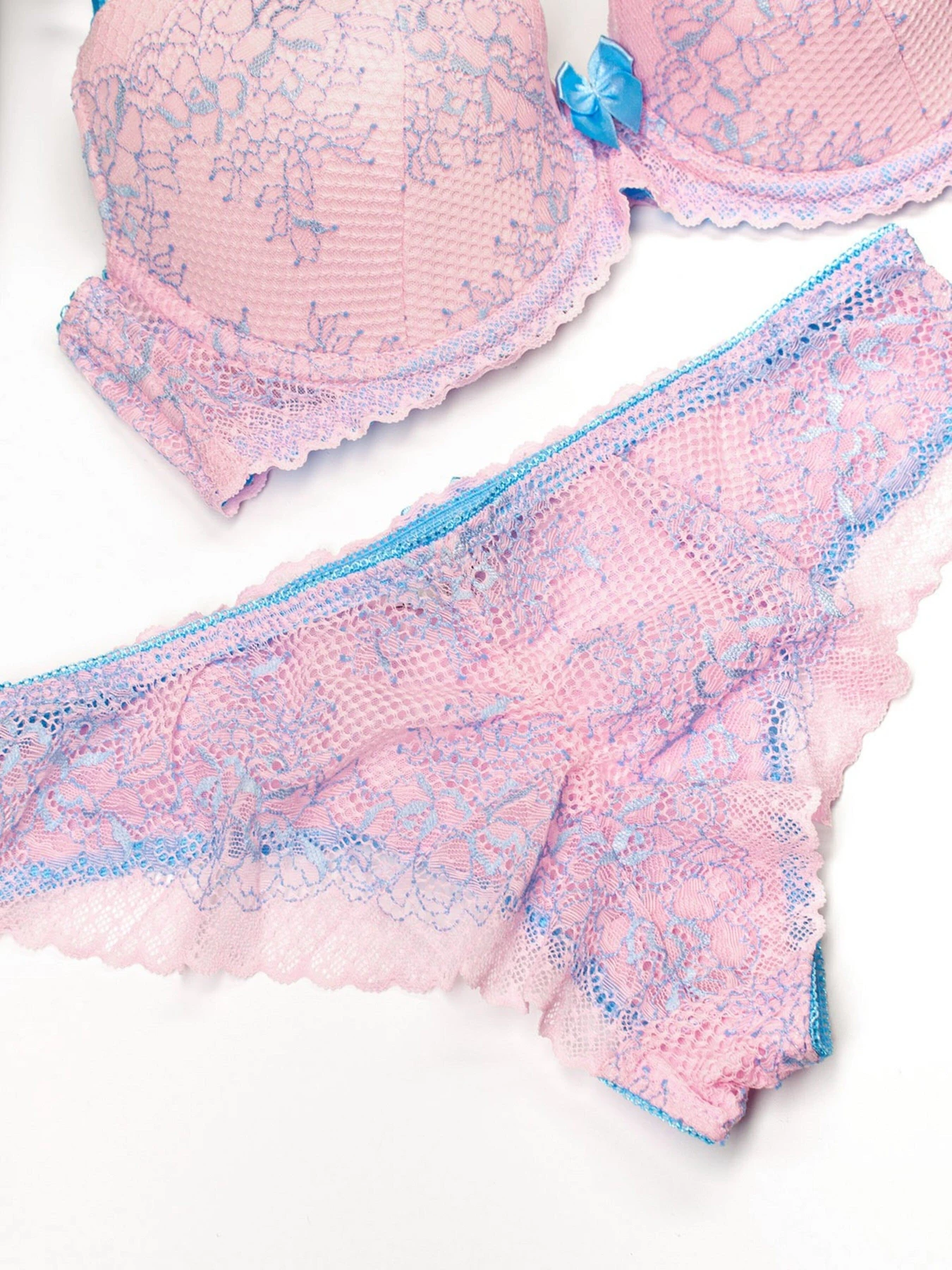 Нижнее белье ISSA Plus модель BL2-534_pink Нижнее белье ISSA Plus модель BL2-534_pink Фото