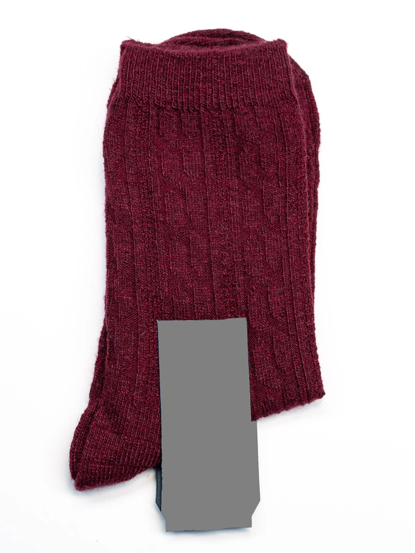 Шкарпетки та гольфи ISSA Plus модель NS-216_burgundy Фото