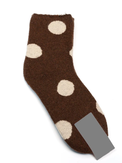 Шкарпетки та гольфи ISSA Plus модель NS-217_brown Фото