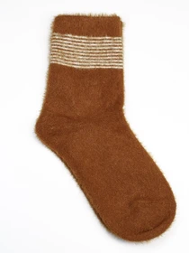 Шкарпетки та гольфи ISSA Plus модель NS-218_brown Фото