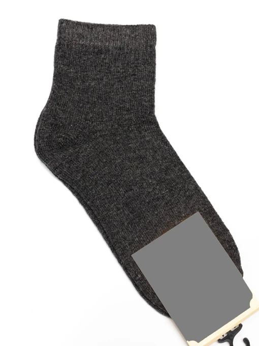 Шкарпетки та гольфи ISSA Plus модель NS-220_darkgray Фото