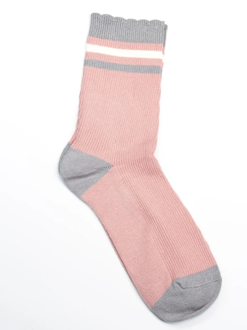 Шкарпетки та гольфи ISSA Plus модель NS-224_pinkgrey Фото