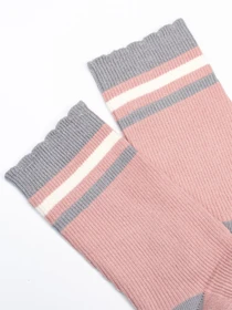 Носки и гольфы ISSA Plus модель NS-224_pinkgrey Фото