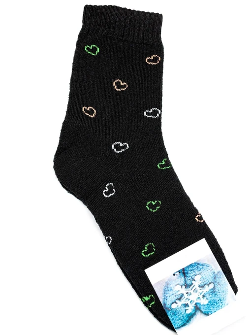 Шкарпетки та гольфи ISSA Plus модель NS-241_black Фото