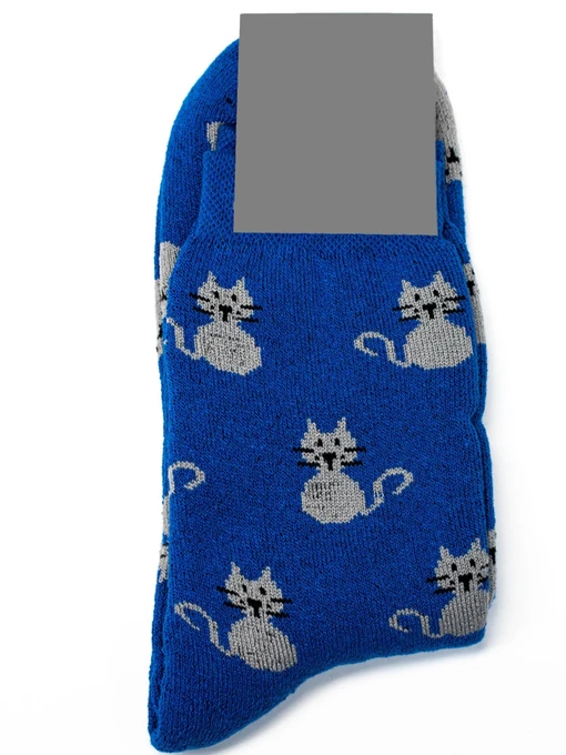 Шкарпетки та гольфи ISSA Plus модель NS-242_blue Фото