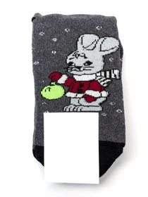 Носки и гольфы ISSA Plus модель NS-245_darkgray Фото