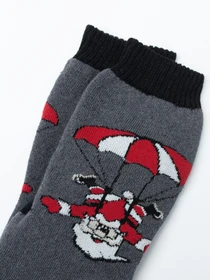 Носки и гольфы ISSA Plus модель NS-246_darkgray Фото