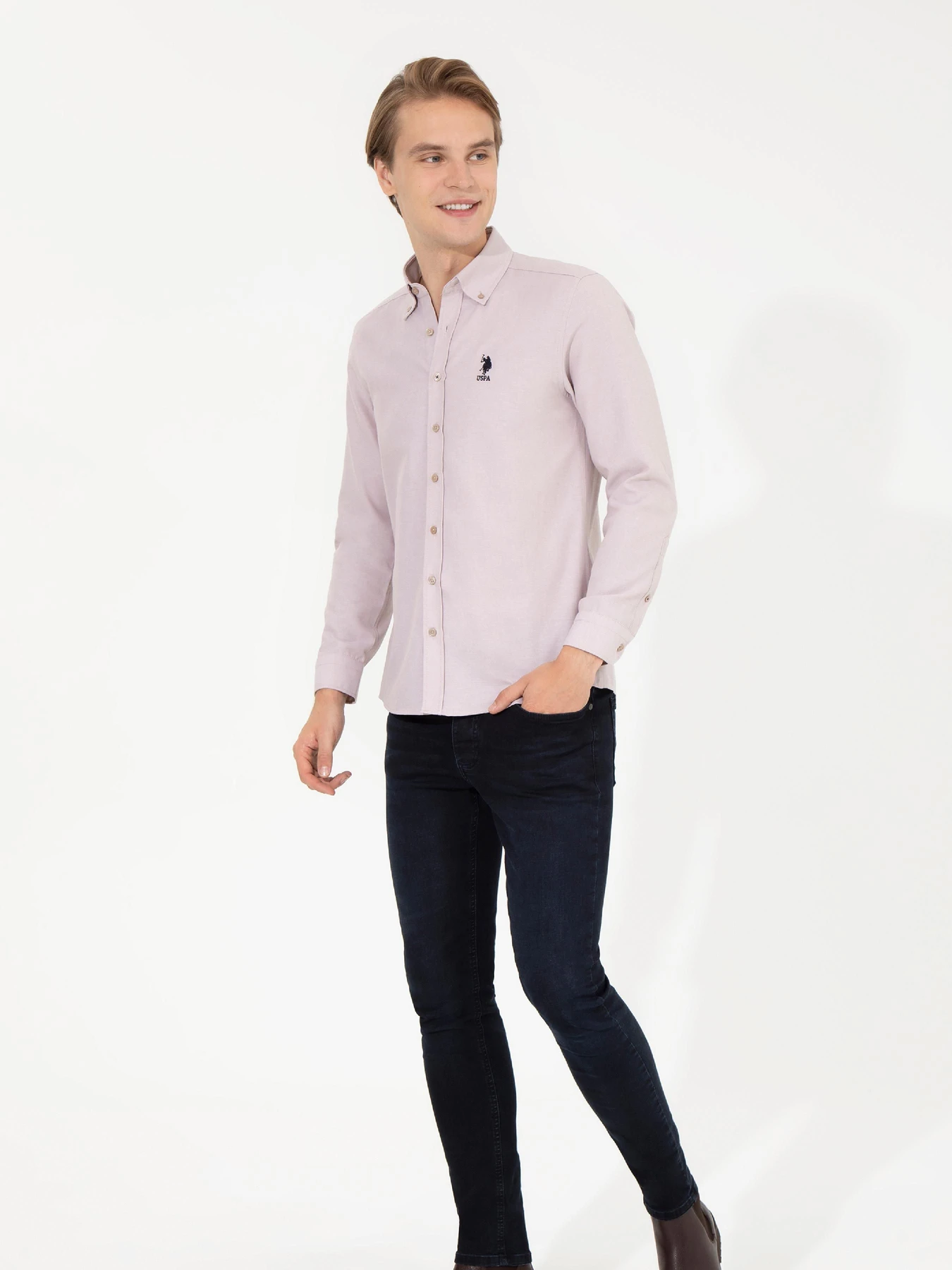 Рубашки US Polo модель G081GL004.000.1450315.VR052 Фото