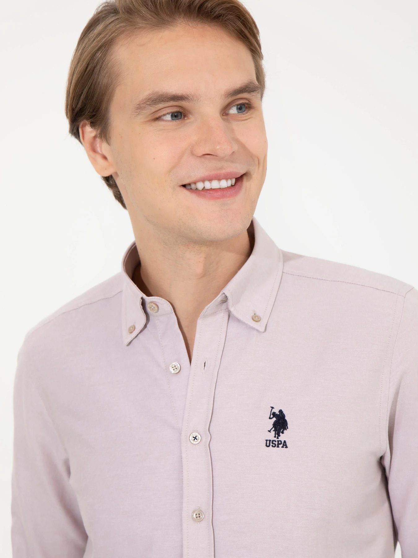 Рубашки US Polo модель G081GL004.000.1450315.VR052 Фото