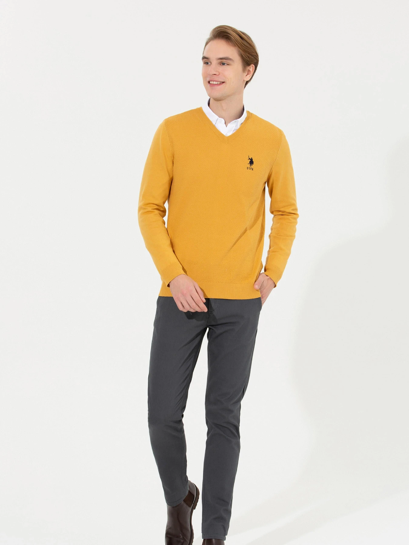 Свитры и кардиганы US Polo модель G081SZ0TK.000.1428940.VR043 Свитры и кардиганы US Polo модель G081SZ0TK.000.1428940.VR043 Фото