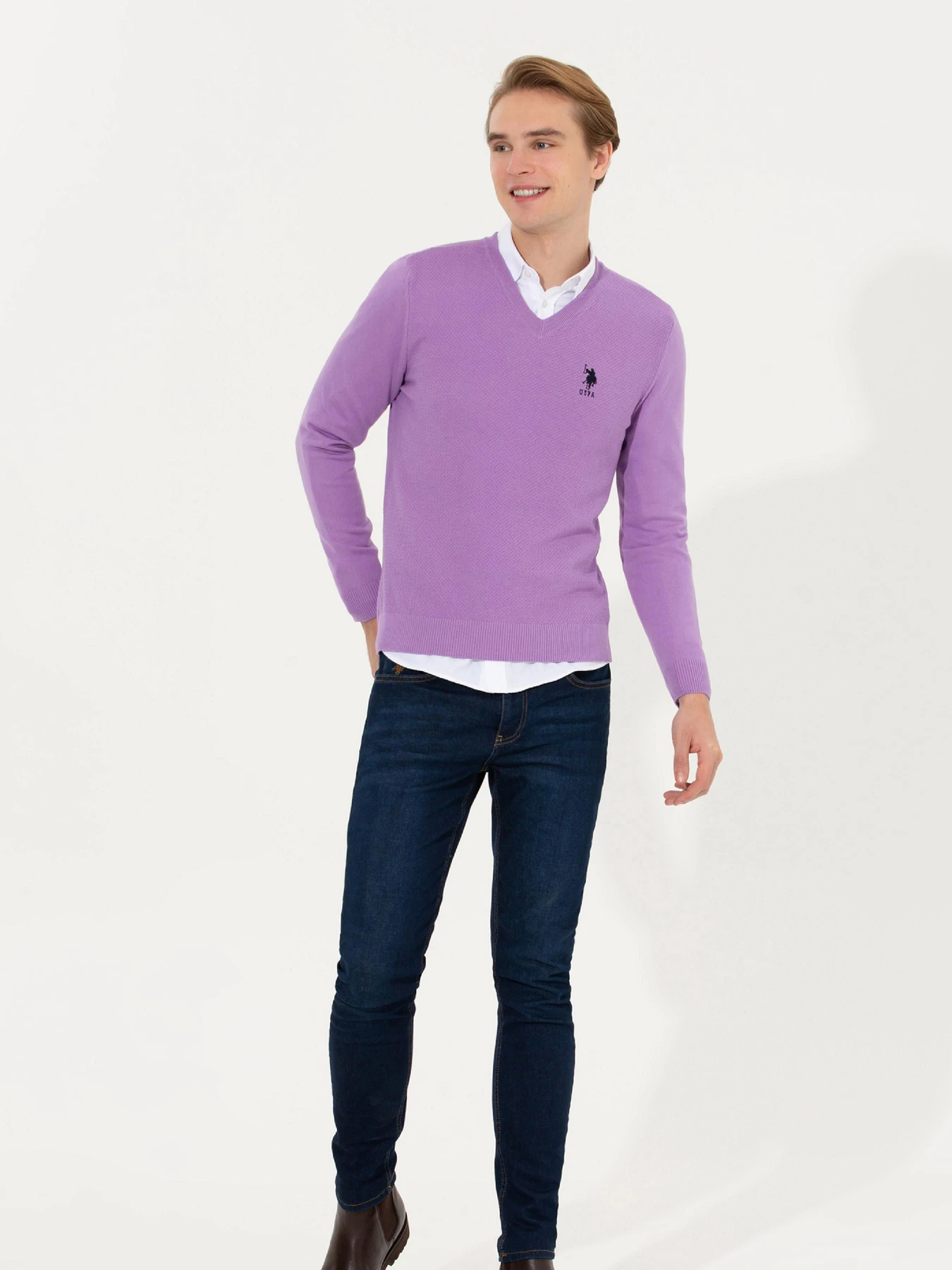 Свитры и кардиганы US Polo модель G081SZ0TK.000.1428940.VR034 Свитры и кардиганы US Polo модель G081SZ0TK.000.1428940.VR034 Фото