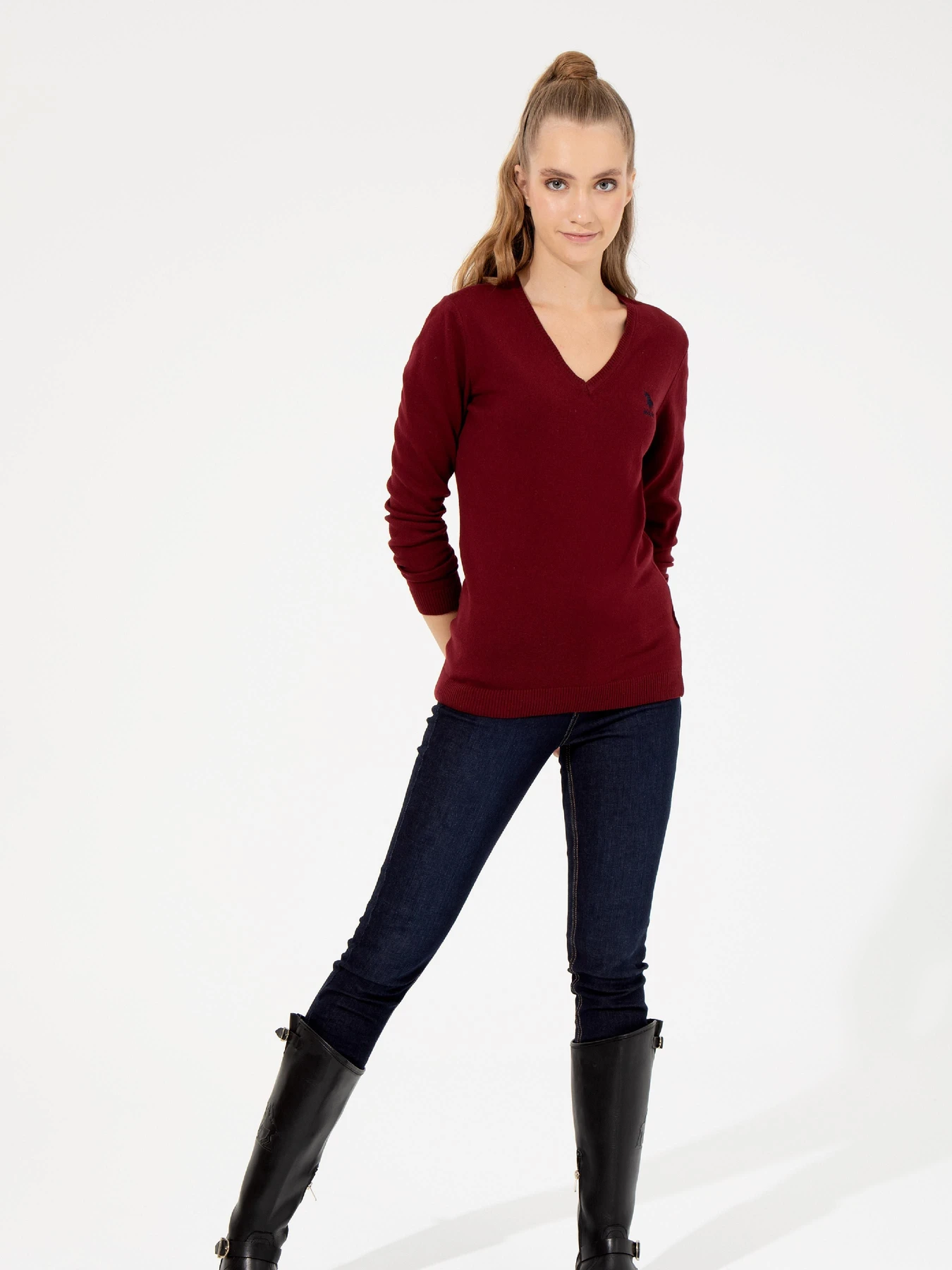 Свитры и кардиганы US Polo модель G082GL0TK.000.1430189.VR014 Фото