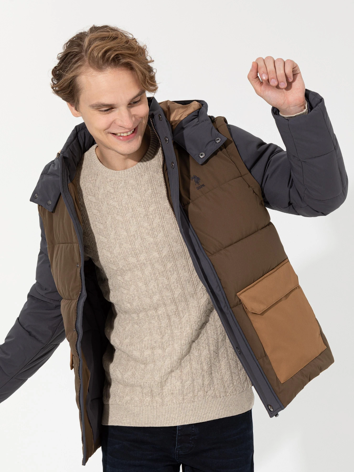 Куртки та дублянки US Polo модель G081SZ0MS.000.1443137.VR153 Фото