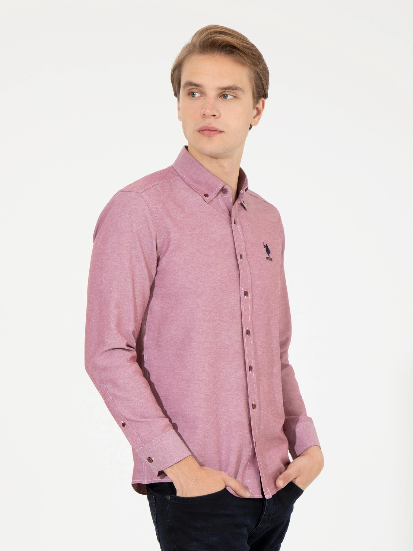 Рубашки US Polo модель G081GL004.000.1450315.VR223 Фото