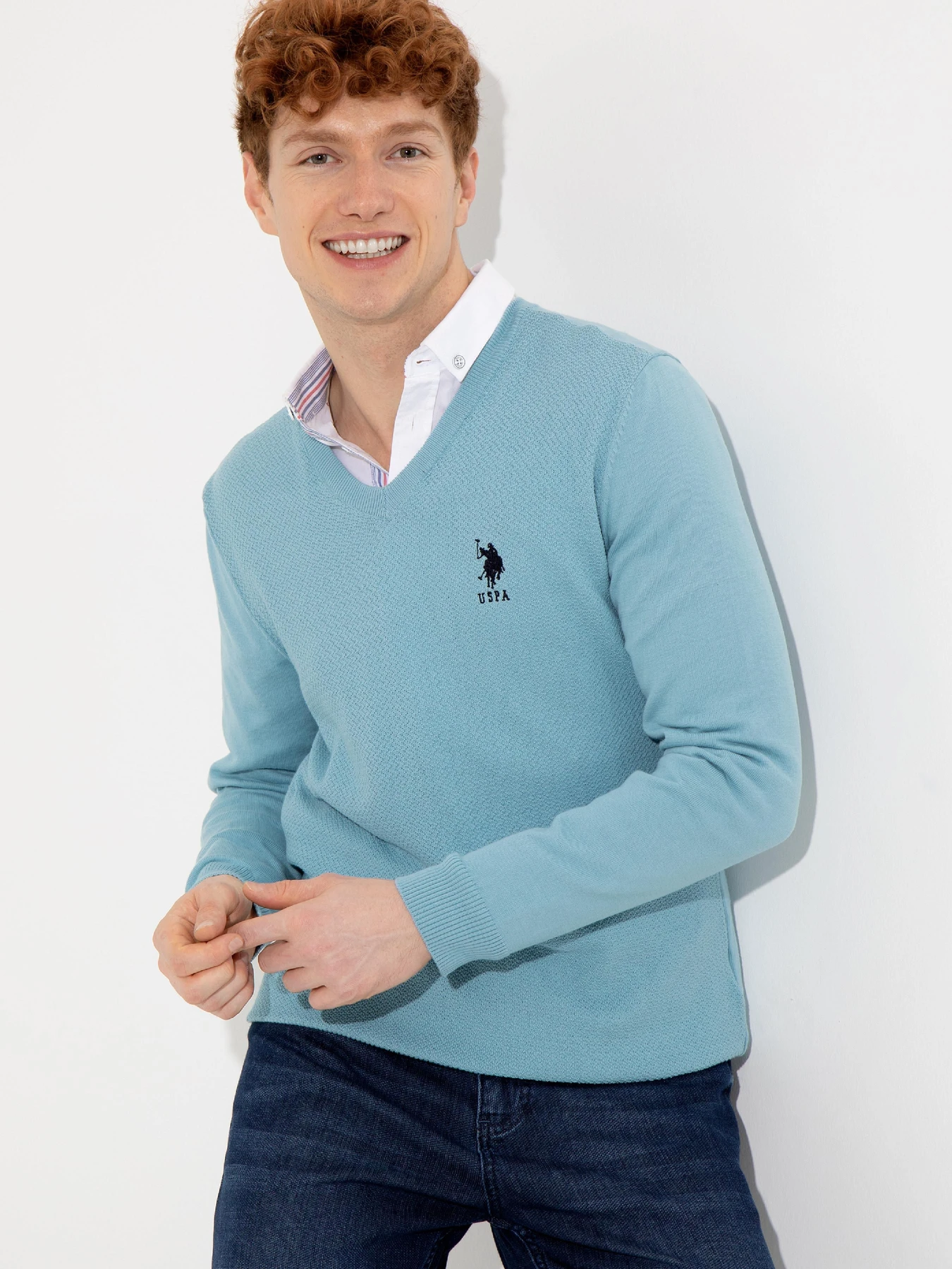 Свитры и кардиганы US Polo модель G081SZ0TK.000.1428940.VR036 Свитры и кардиганы US Polo модель G081SZ0TK.000.1428940.VR036 Фото