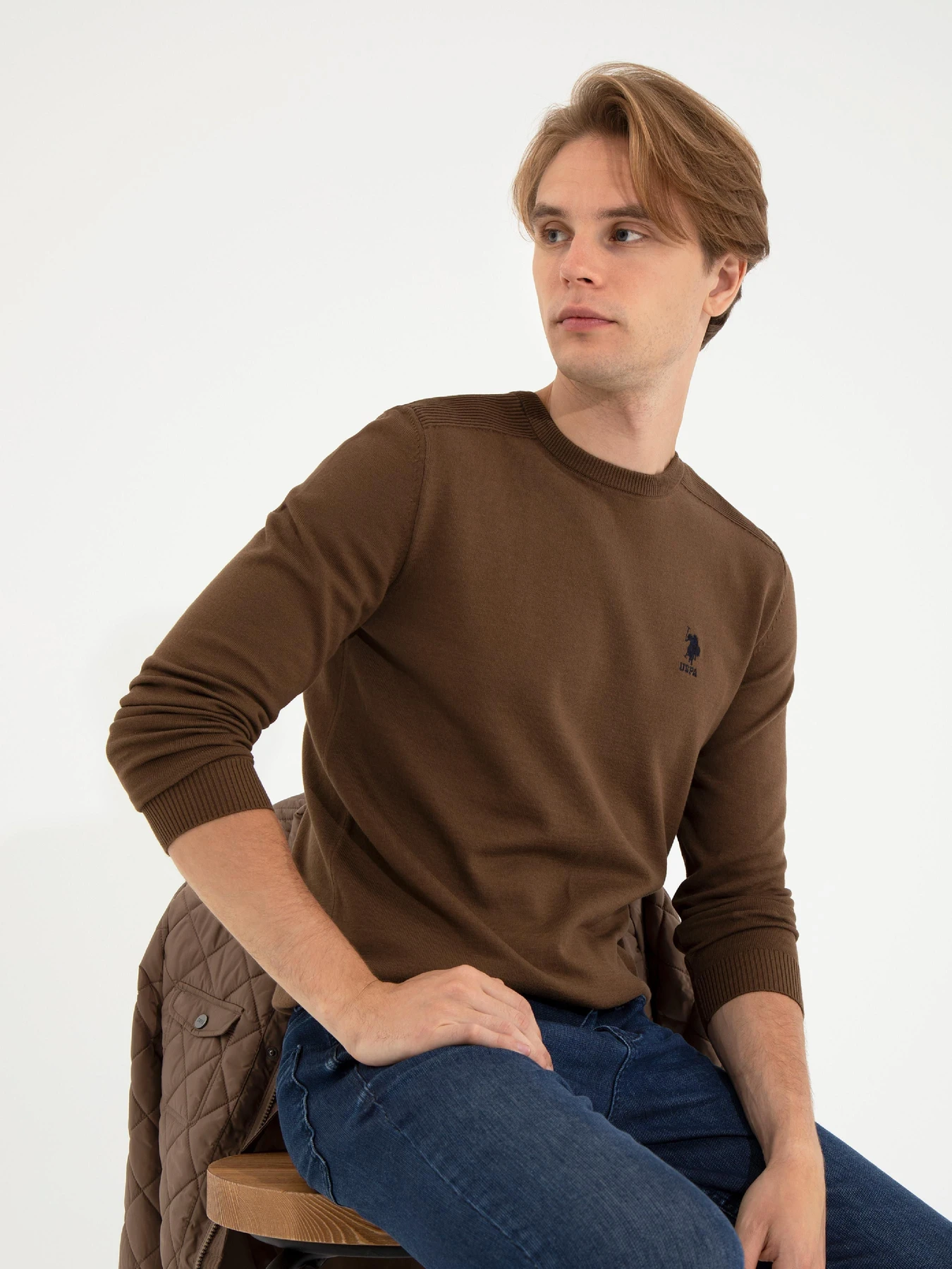 Свитры и кардиганы US Polo модель G081SZ0TK.000.1428974.VR153 Свитры и кардиганы US Polo модель G081SZ0TK.000.1428974.VR153 Фото