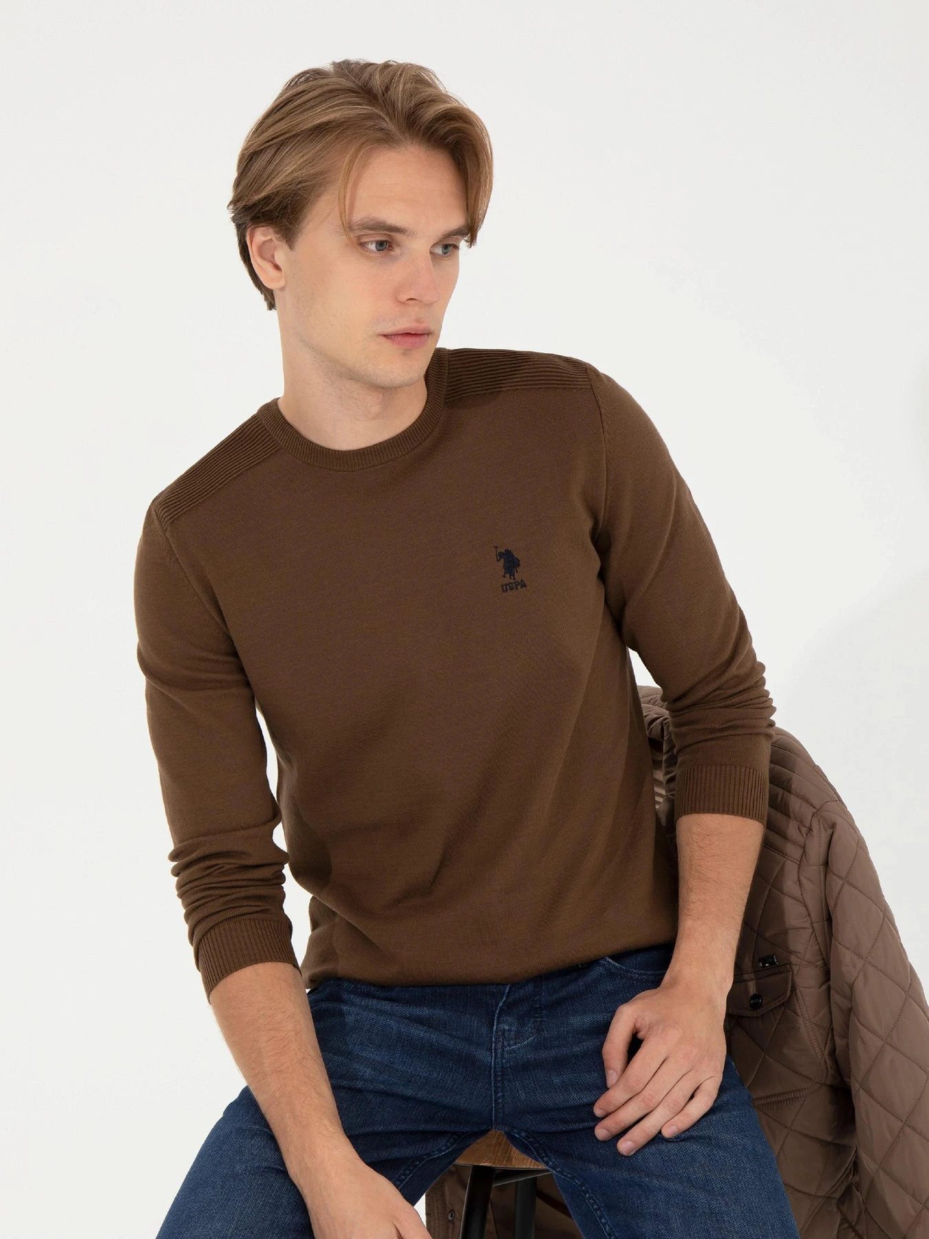 Свитры и кардиганы US Polo модель G081SZ0TK.000.1428974.VR153 Свитры и кардиганы US Polo модель G081SZ0TK.000.1428974.VR153 Фото