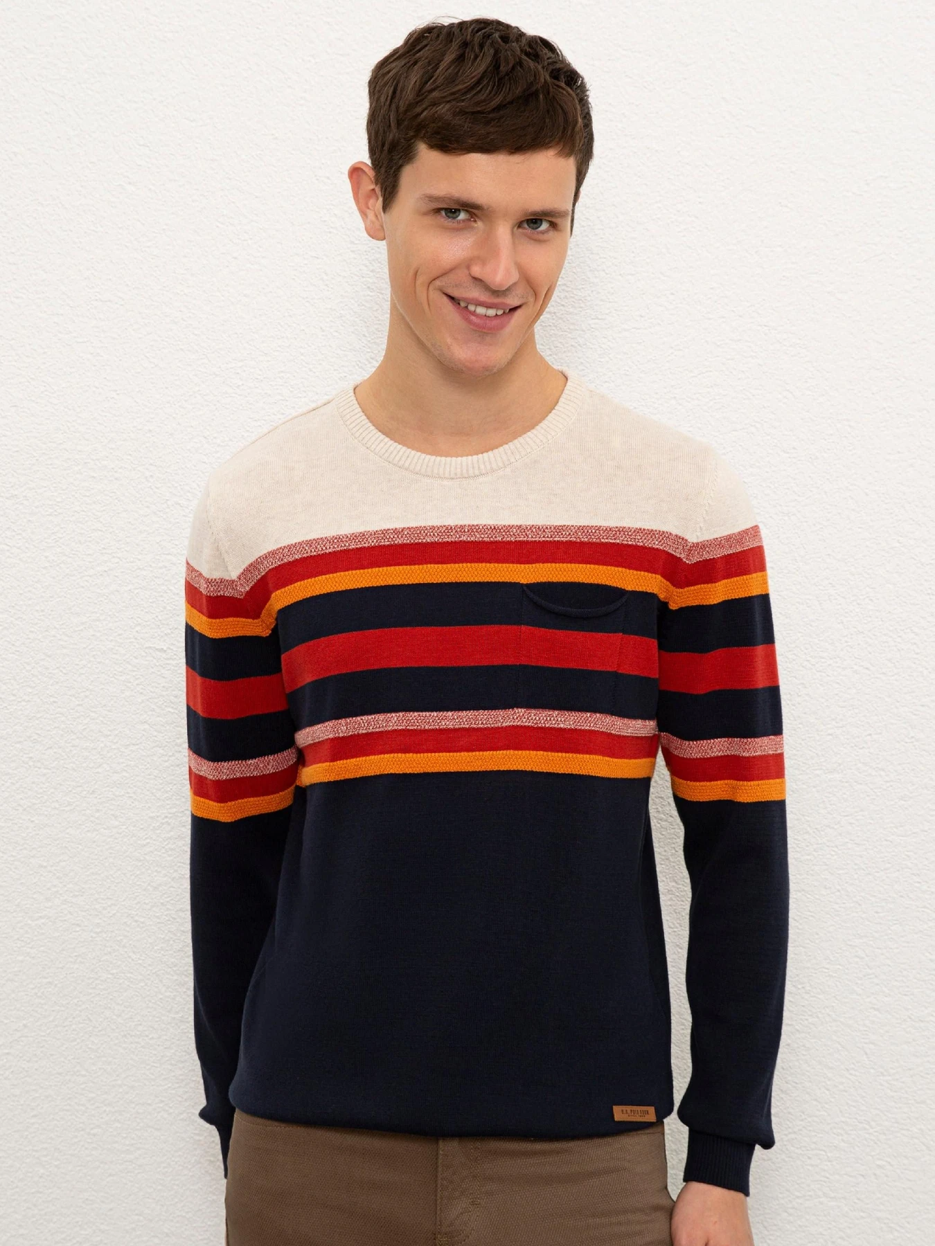 Свитры и кардиганы US Polo модель G081SZ0TK.000.1087986.VR033 Свитры и кардиганы US Polo модель G081SZ0TK.000.1087986.VR033 Фото