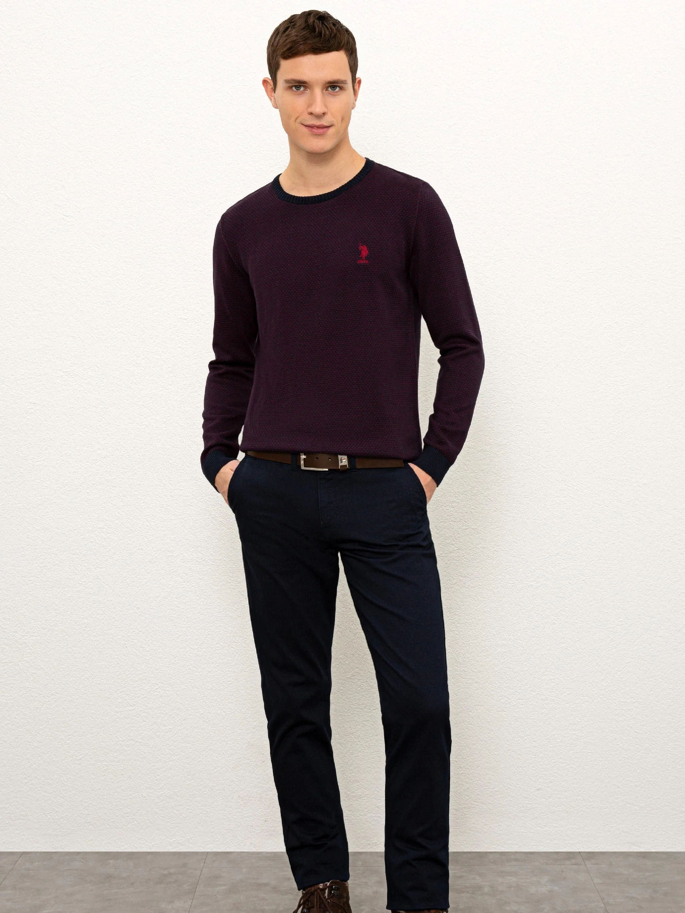 Свитры и кардиганы US Polo модель G081SZ0TK.000.1091120.VR033 Фото