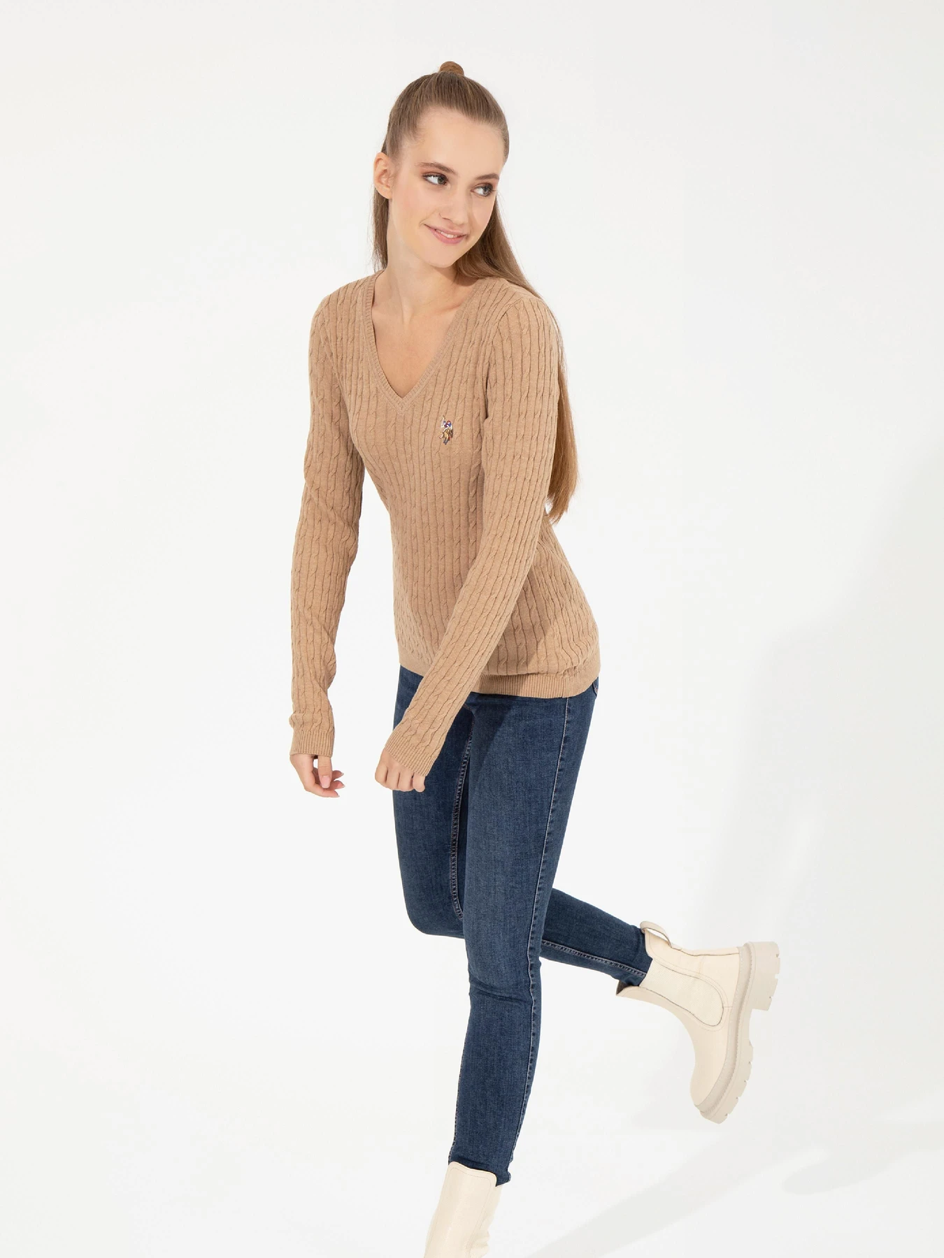 Свитры и кардиганы US Polo модель G082SZ0TK.000.1430184.VR122 Фото
