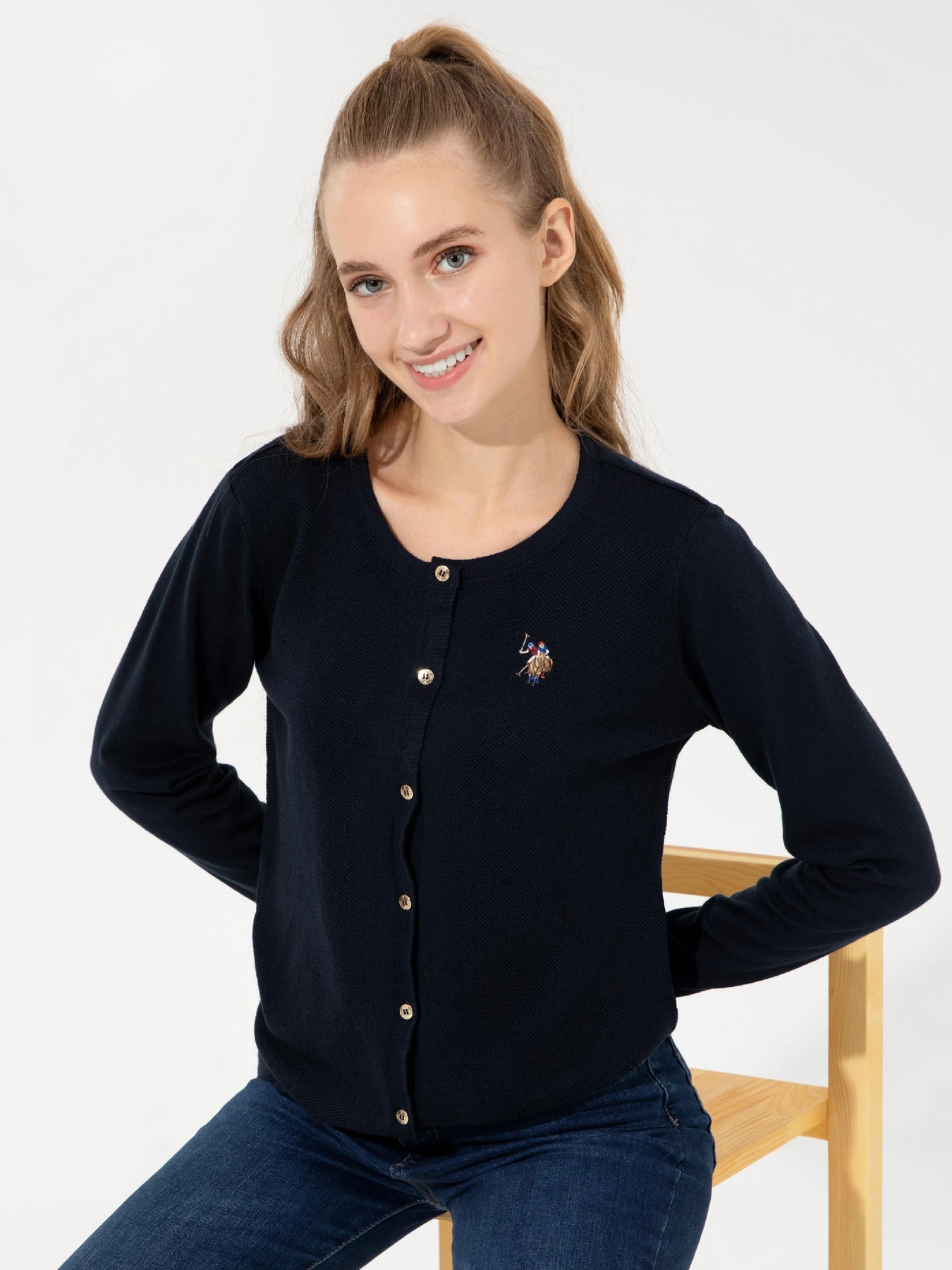 Худи и свитшоты US Polo модель G082SZ0TH.000.1430172.VR033 Фото
